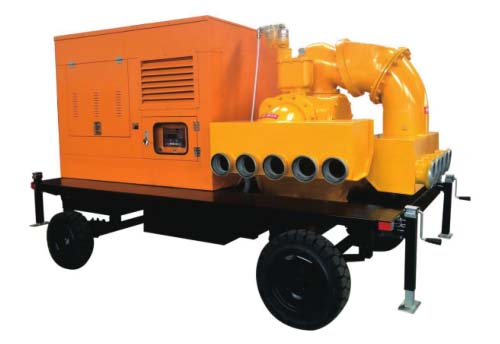 拖車式移動泵站